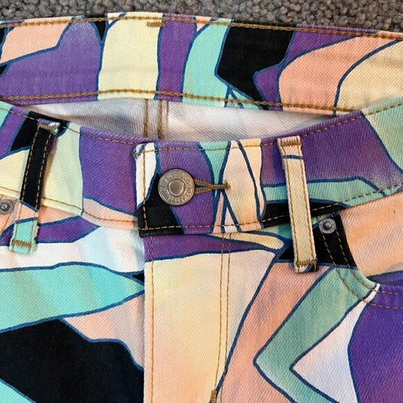 Rare Levi's OOOK  Sample Jeans  Never Mass Produced Modern Abstract Design - Picture 3 of 15